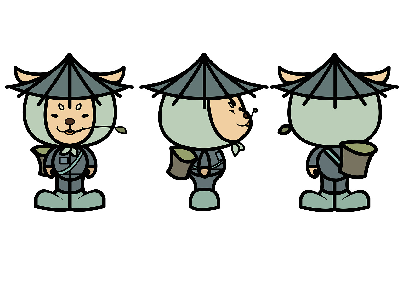 茶叔ip形象设计|插画|插画习作|蛋蛋懒蛋蛋 - 原创作品 - 站酷 (zcool