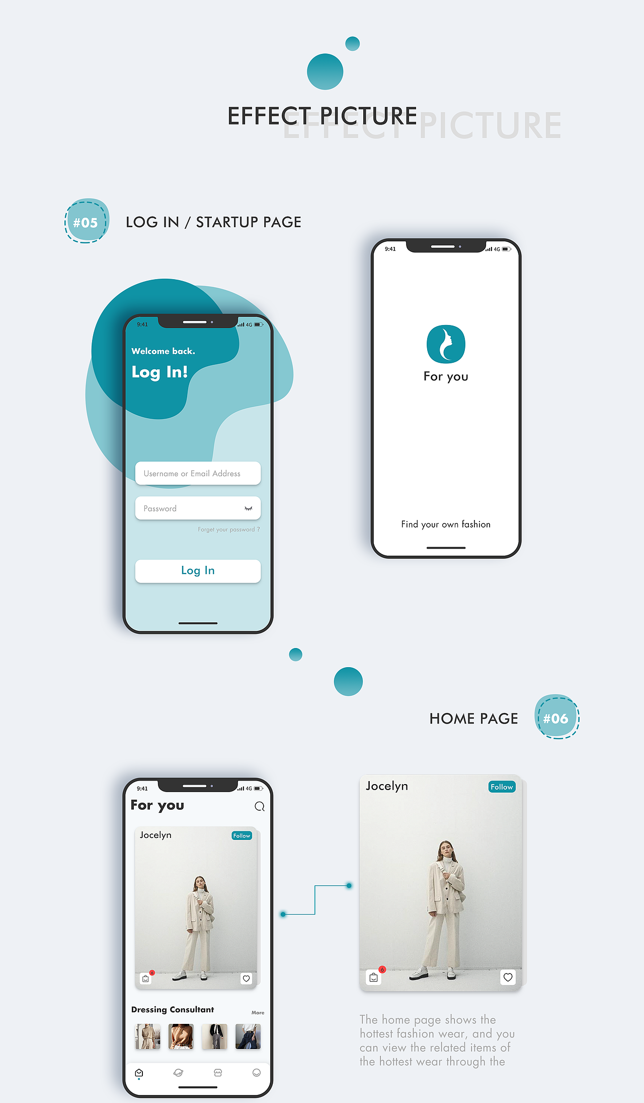 For You | 时尚穿搭APP（图ZMjAxNzMxNTAw） - APP界面 - 站酷设计师程小白zz原创素材 - 站酷ZCOOL