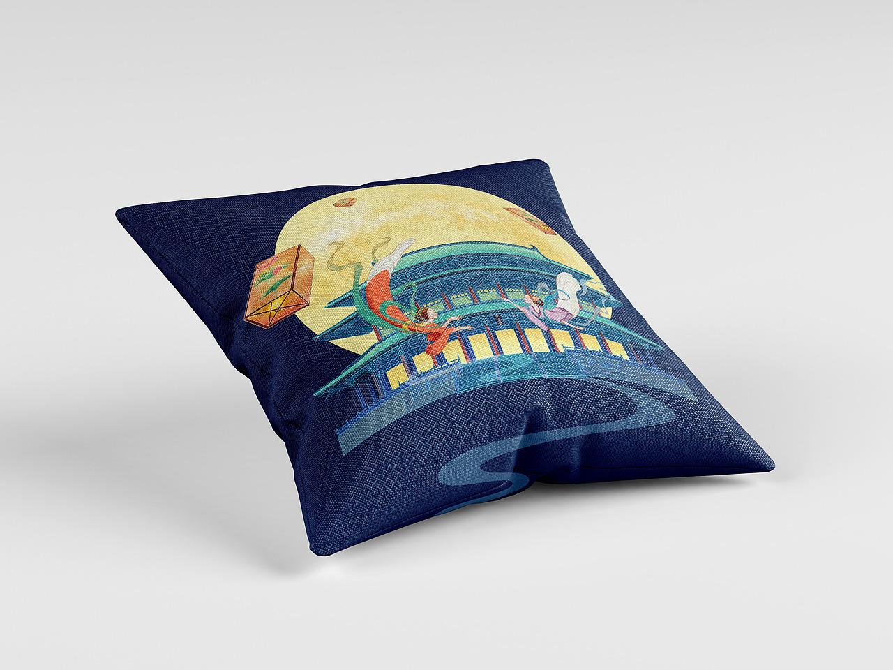 中秋节包装插画（图ZMjY1NjQzNDgw） - 创作习作 - 站酷设计师琉璃LLEE原创素材 - 站酷ZCOOL