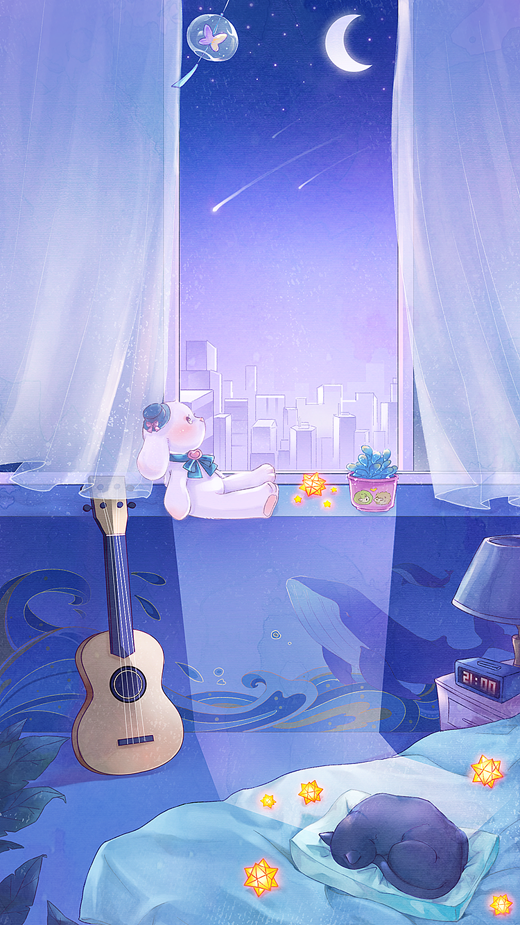 全民k歌插画背景