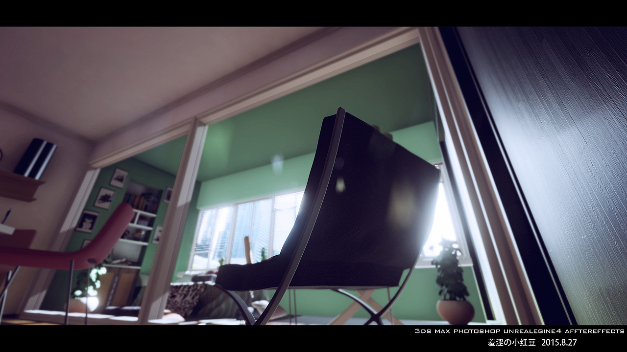 Unreal Engine4 小居室漫游（图ZMzI5NDIwMDg=） - 场景 - 站酷设计师羞涩的小红豆原创素材 - 站酷ZCOOL