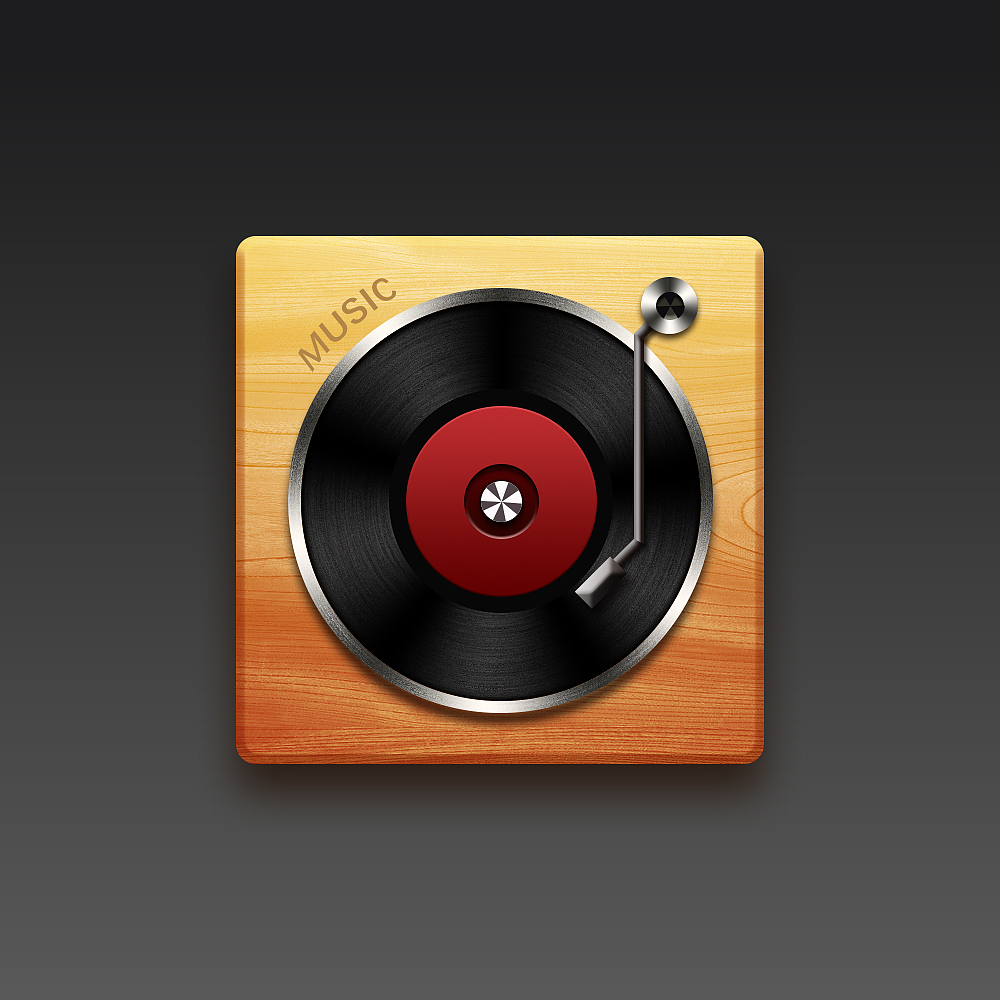 唱片图标