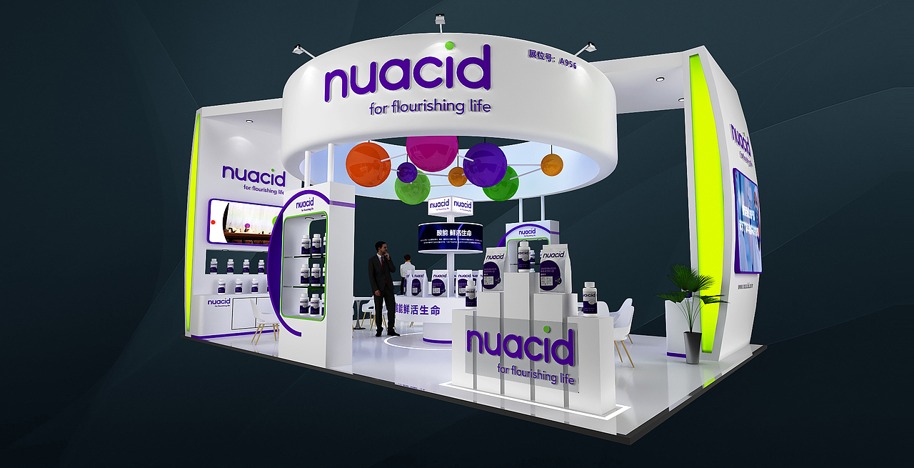 6×9m 4开口 展台设计