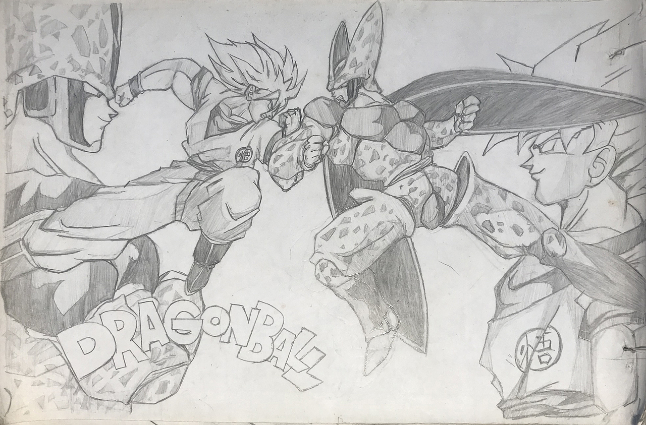 龙珠迷看过来-百张手绘龙珠(上)2011年临摹作品