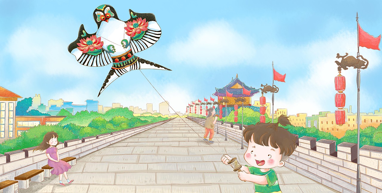 儿童绘本-西安游记（图ZMTkzNTAyMzcy） - 绘本 - 站酷设计师多几个宇宙原创素材 - 站酷ZCOOL