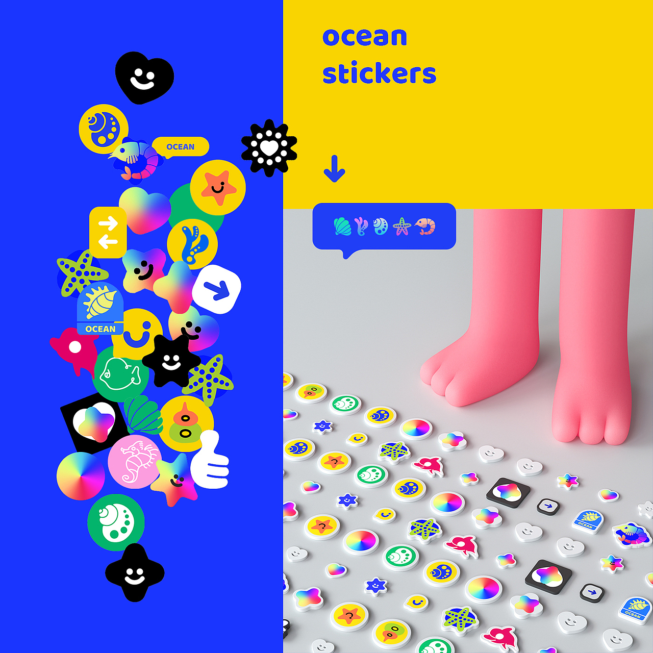 海洋 #stickers(图ZMjUwNjk2MTQ4) - 其他三维 - 站酷设计师拾伍小弟原创素材 - 站酷ZCOOL