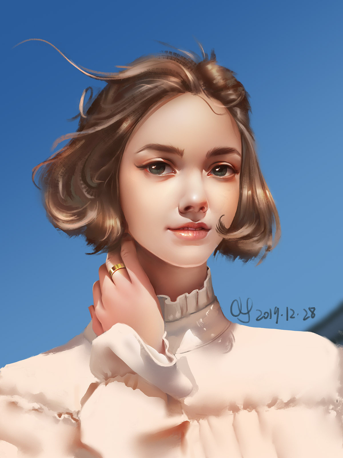 肖像012（圖ZMTkxMTg3MzI0） - 創(chuàng)作習(xí)作 - 站酷設(shè)計師心越xinyue原創(chuàng)素材 - 站酷ZCOOL