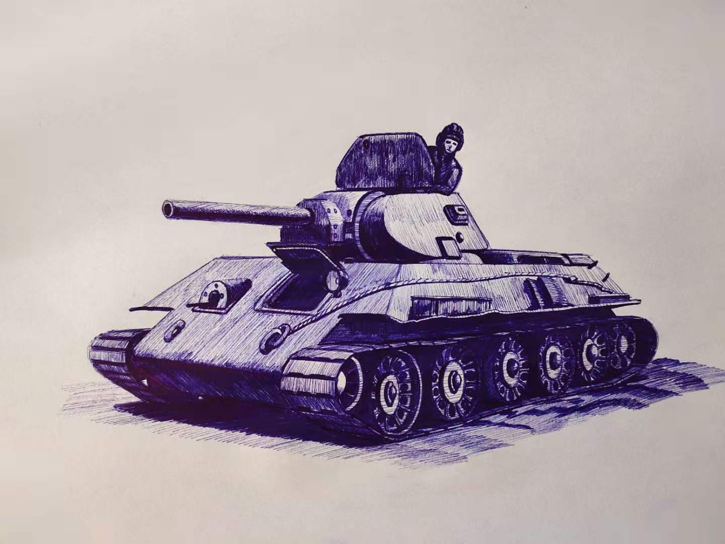 一些关于坦克的插画练习 |插画|插画习作|ChenYang晨阳 - 原创作品 - 站酷 (ZCOOL)