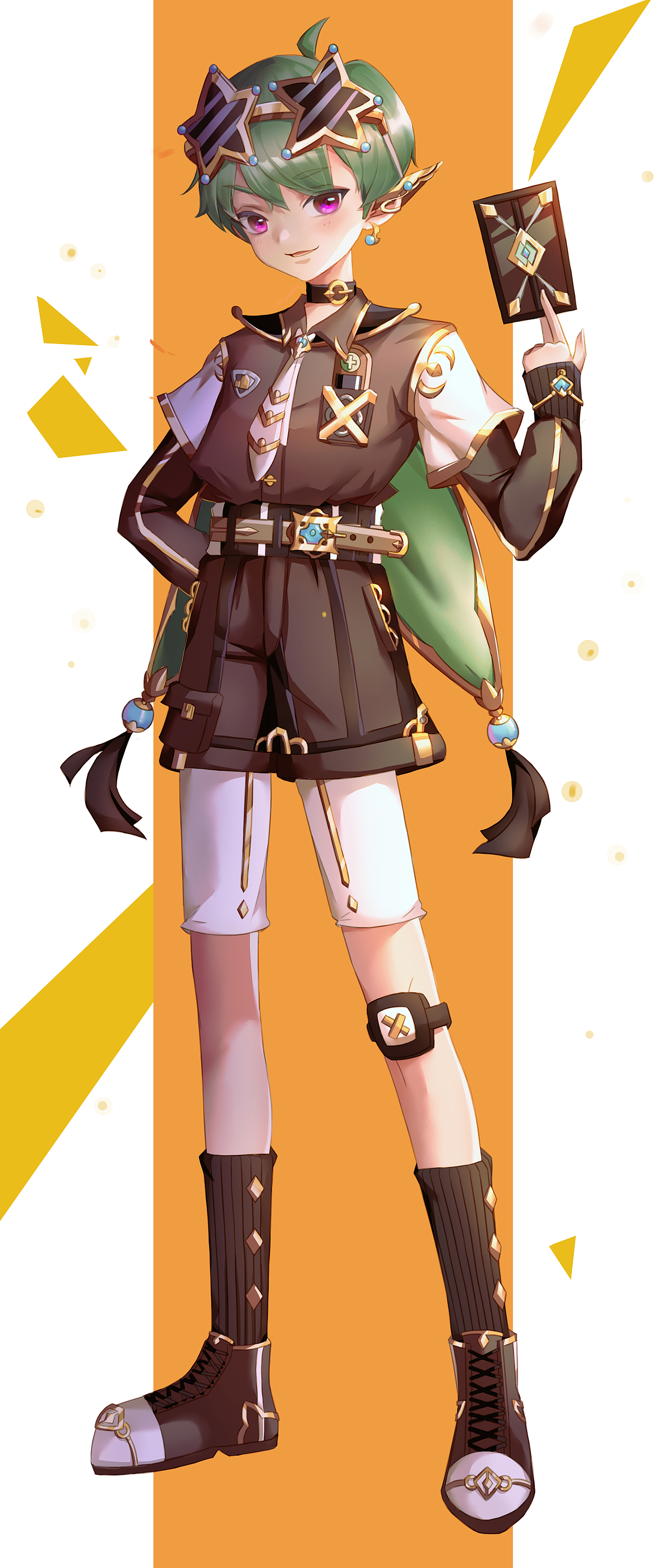 二次元人设（图ZMjczMDY4OTAw） - 游戏原画 - 站酷设计师小超人lc原创素材 - 站酷ZCOOL