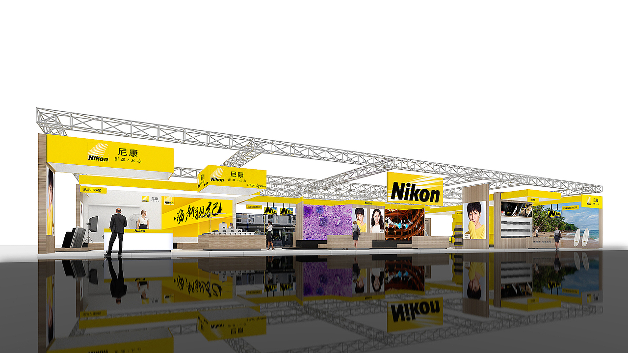 Nikon&Booth（图ZMTIwNTU3MTAw） - 展陈设计 - 站酷设计师xiangqi原创素材 - 站酷ZCOOL