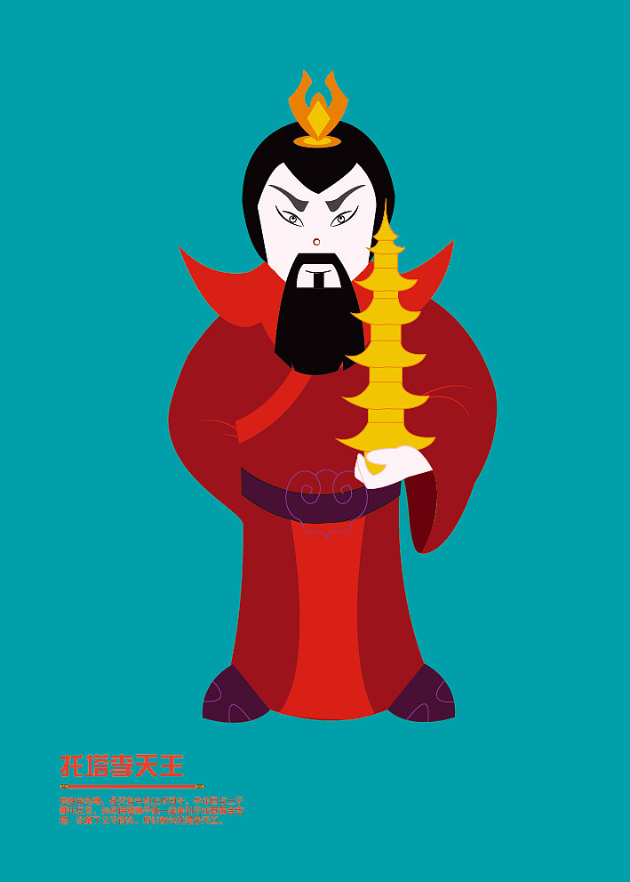 毕业设计—大闹天宫人物设计(齐天大圣,二郎神,托塔天王,哪吒,玉皇