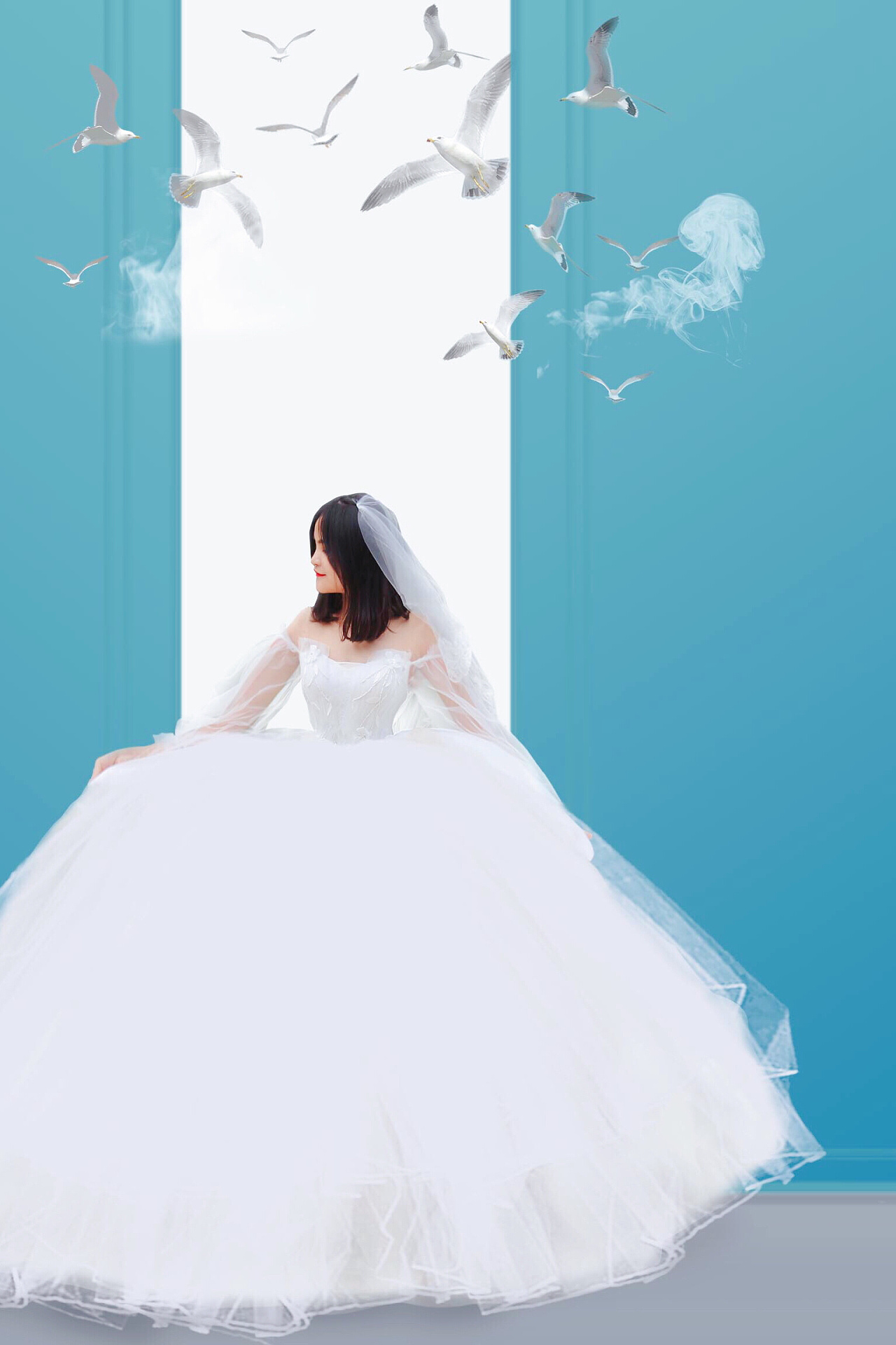 帮闺蜜拍婚纱照