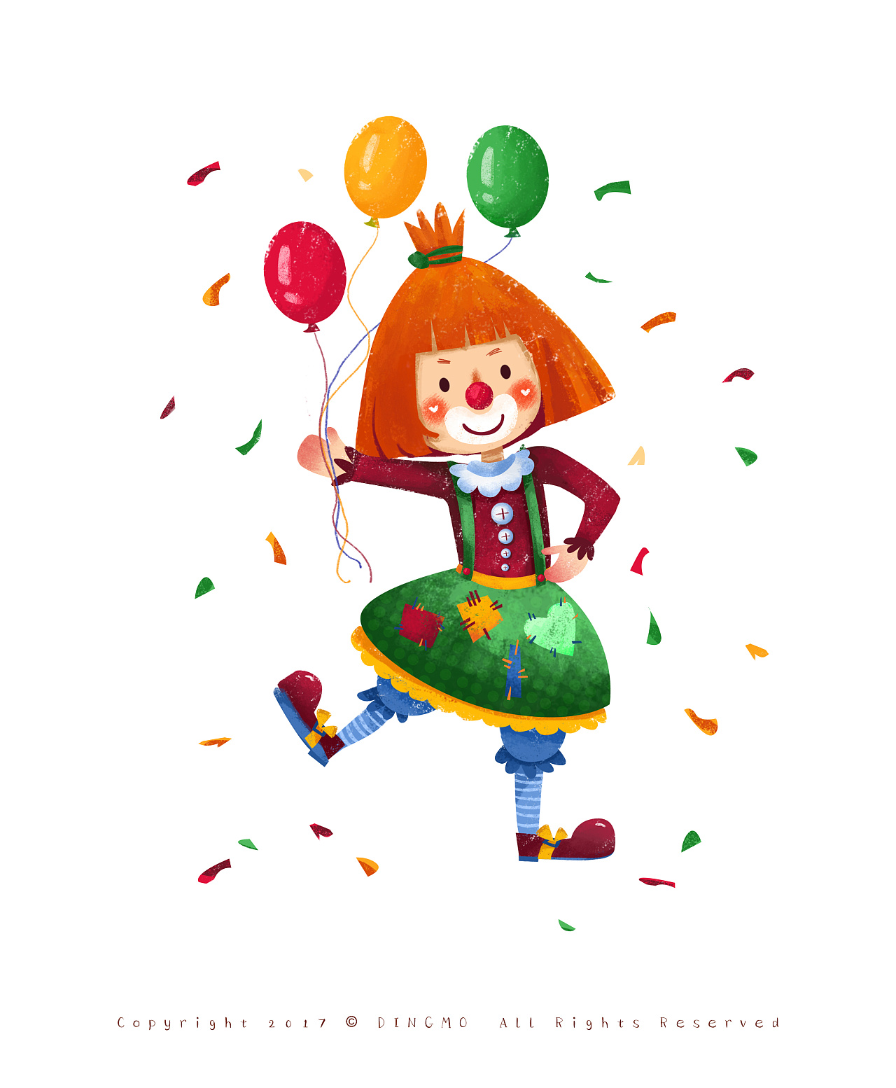 365天手绘计划 —— 丁丁马戏团