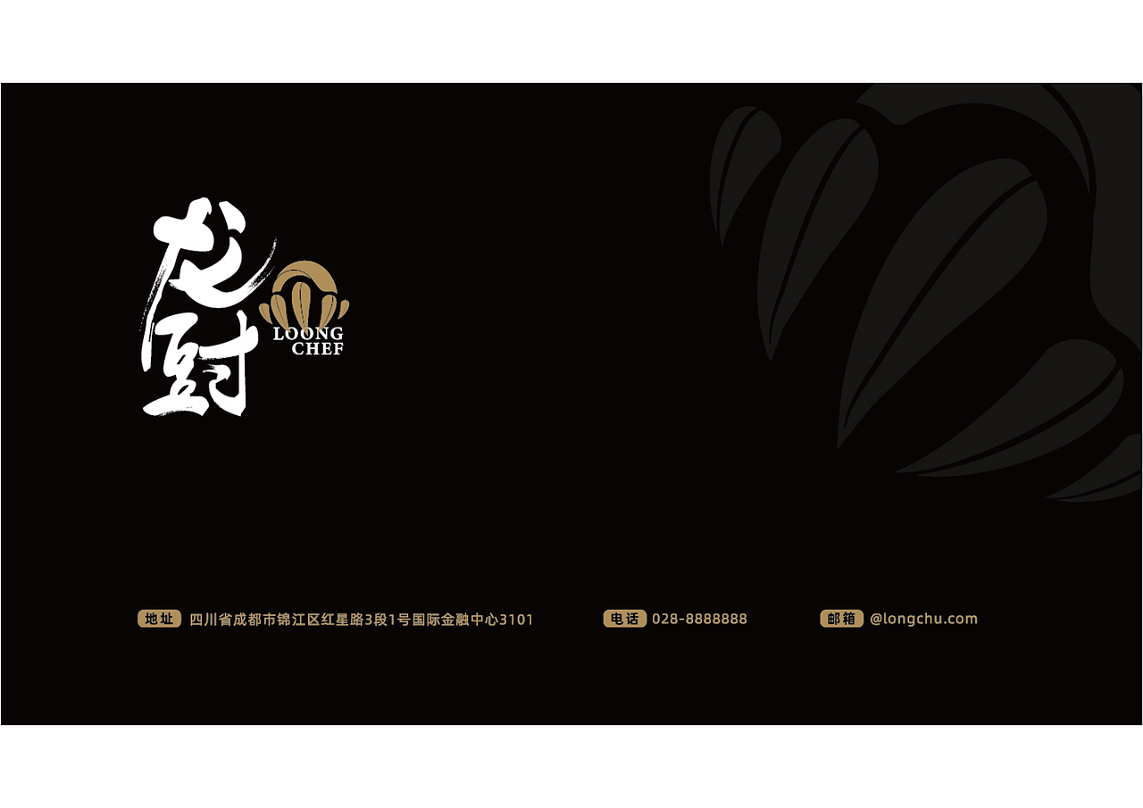 龙厨VI手册设计