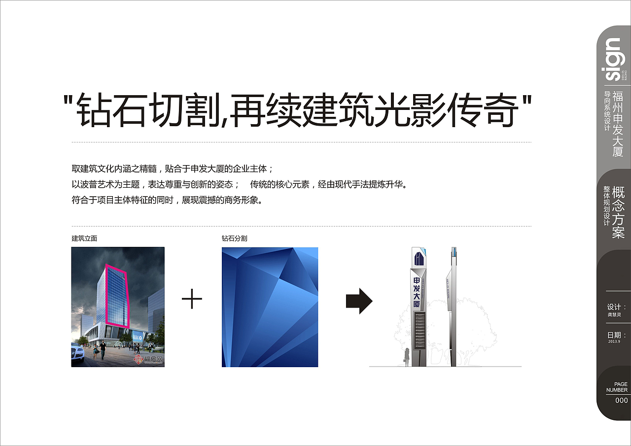 申发大厦标识导向系统（图ZNzQ4MTc5NzI=） - 品牌 - 站酷设计师造物西瓜君原创素材 - 站酷ZCOOL