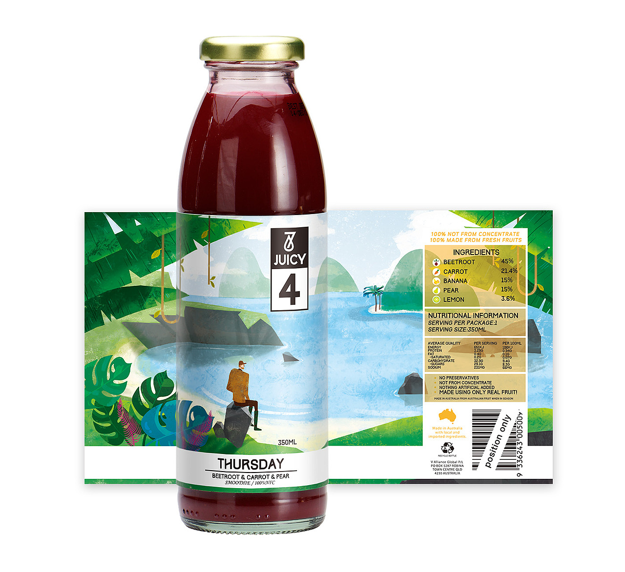 Juicy 7 澳洲七天营养蔬果汁