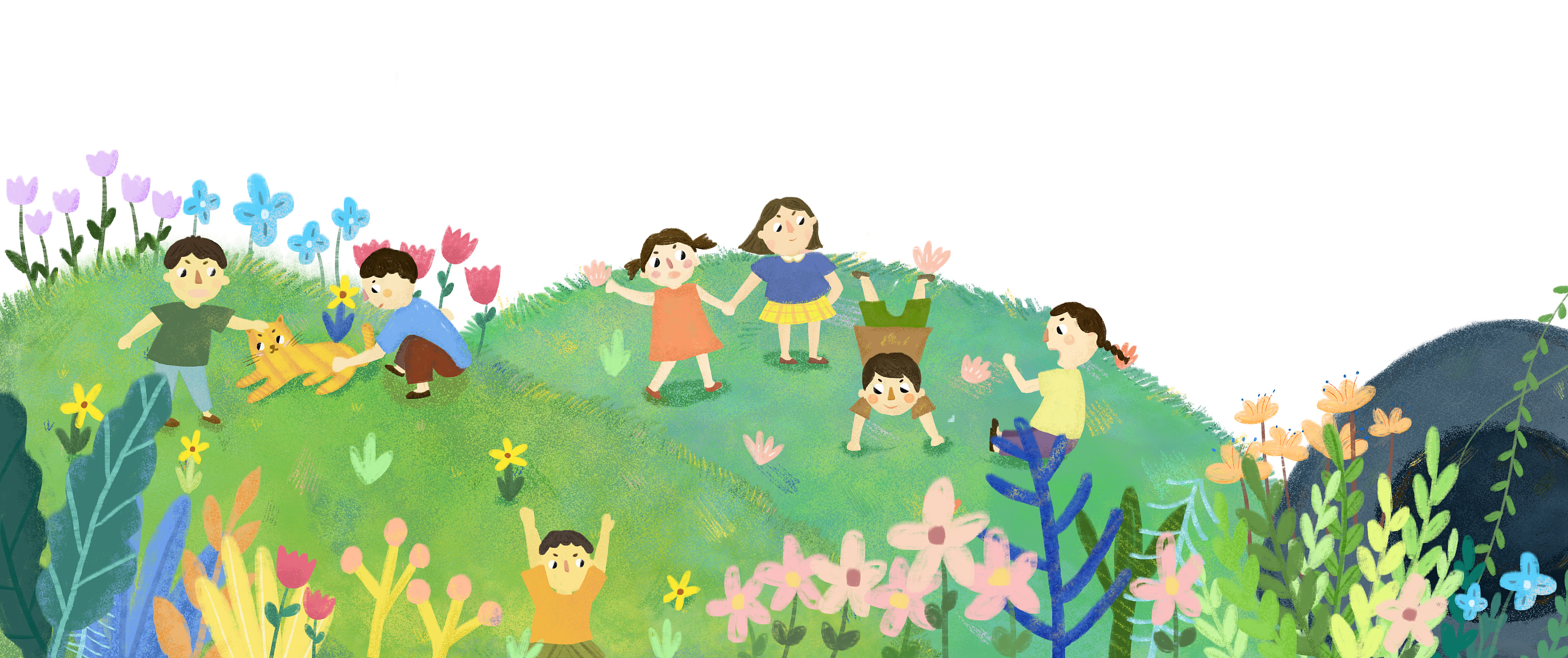 毕设绘本创作|《巨人的花园》