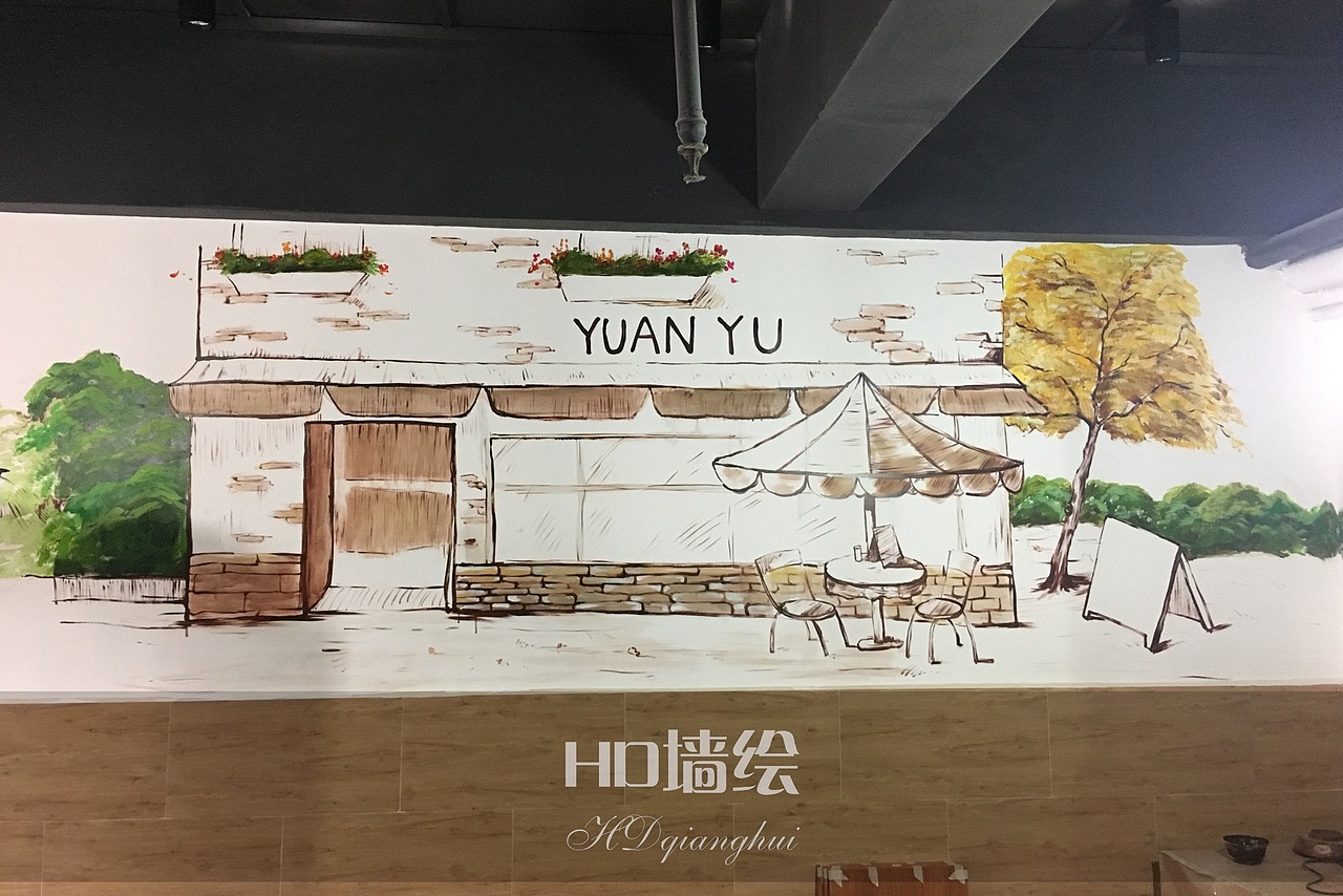 胡胖子&家具工厂 墙绘（图ZNzUzODg2NDA=） - 其他手工艺 - 站酷设计师黄伟达绘典文化原创素材 - 站酷ZCOOL