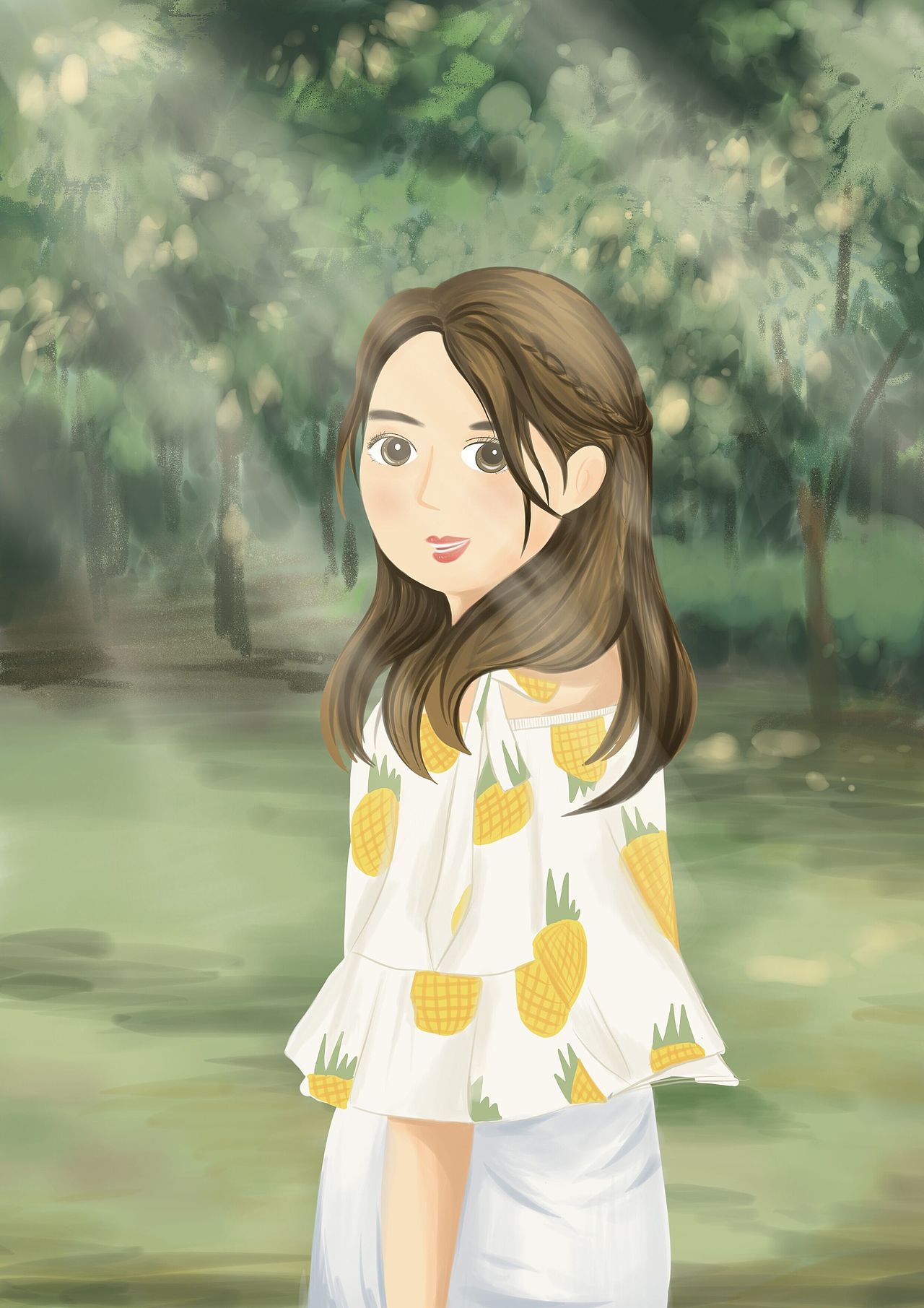 插画习作（图ZMjM1Nzk2Mzg4） - 创作习作 - 站酷设计师舍予立青原创素材 - 站酷ZCOOL