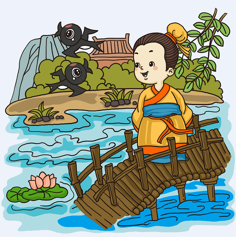 小学生国学经典读物配图