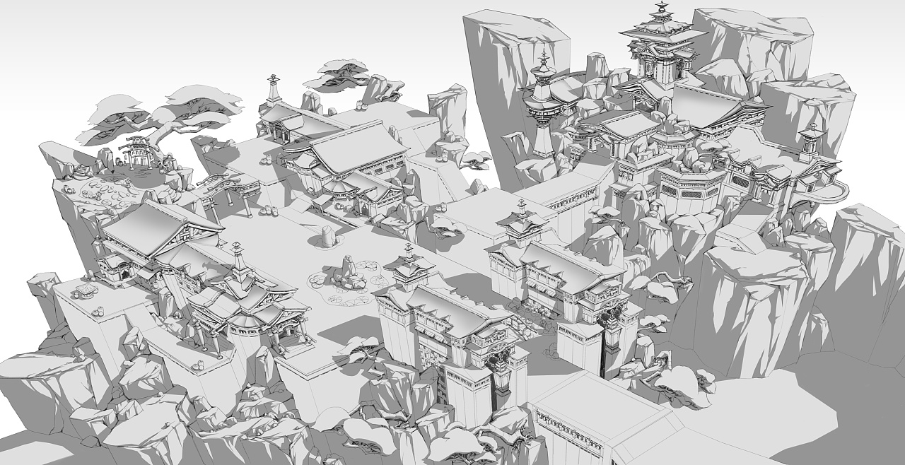 场景布局规划 场景物件设计