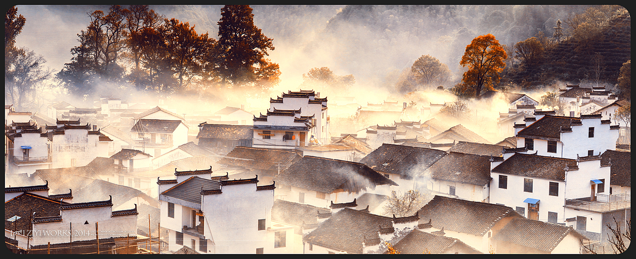 《婺源,石城》（图ZMjIwMzQ2NDQ=） - 风光摄影 - 站酷设计师摄影师子意原创素材 - 站酷ZCOOL