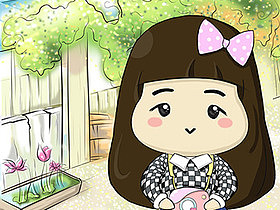 暑假 - 舍不得和你说再见（图ZMTM0NzM1MDg0） - 艺术插画 - 站酷设计师Violayiqi原创素材 - 站酷ZCOOL