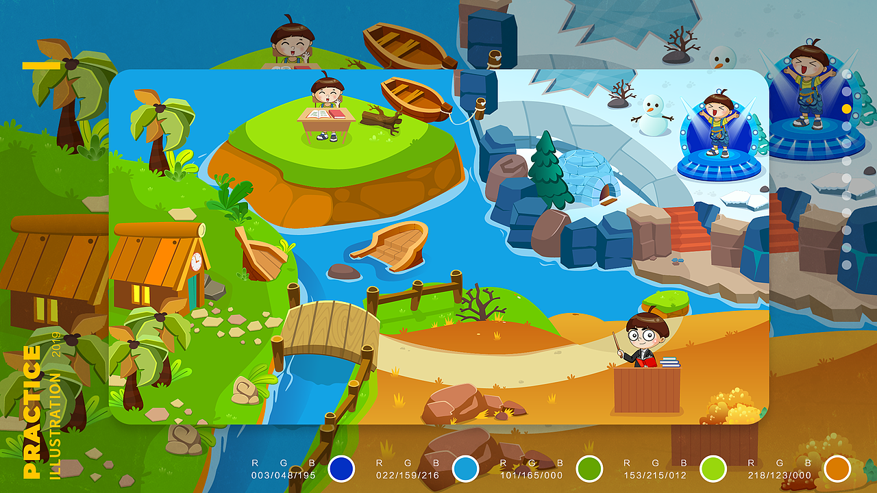 地图插画设计（图ZMTUxNjYwNzI0） - 商业插画 - 站酷设计师何谓木屑原创素材 - 站酷ZCOOL