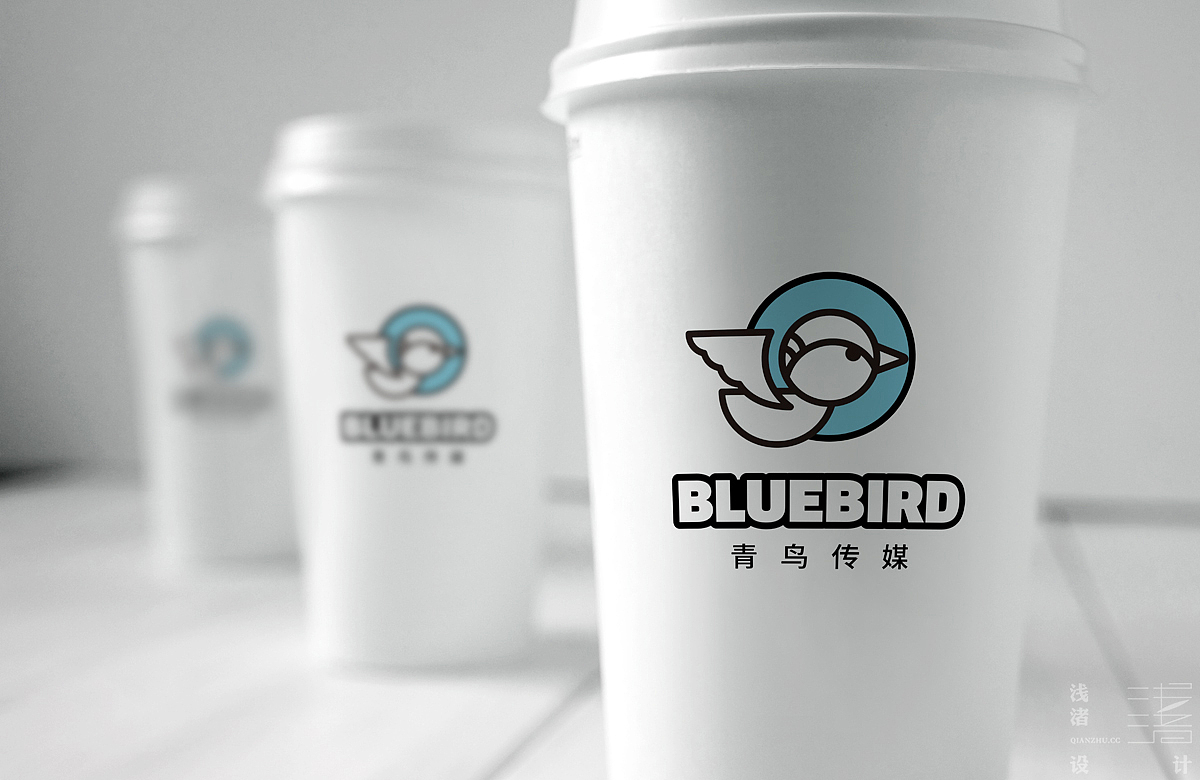 青鸟传媒品牌形象设计（图ZMTI0MTA4OTg4） - Logo - 站酷设计师浅渚原创素材 - 站酷ZCOOL