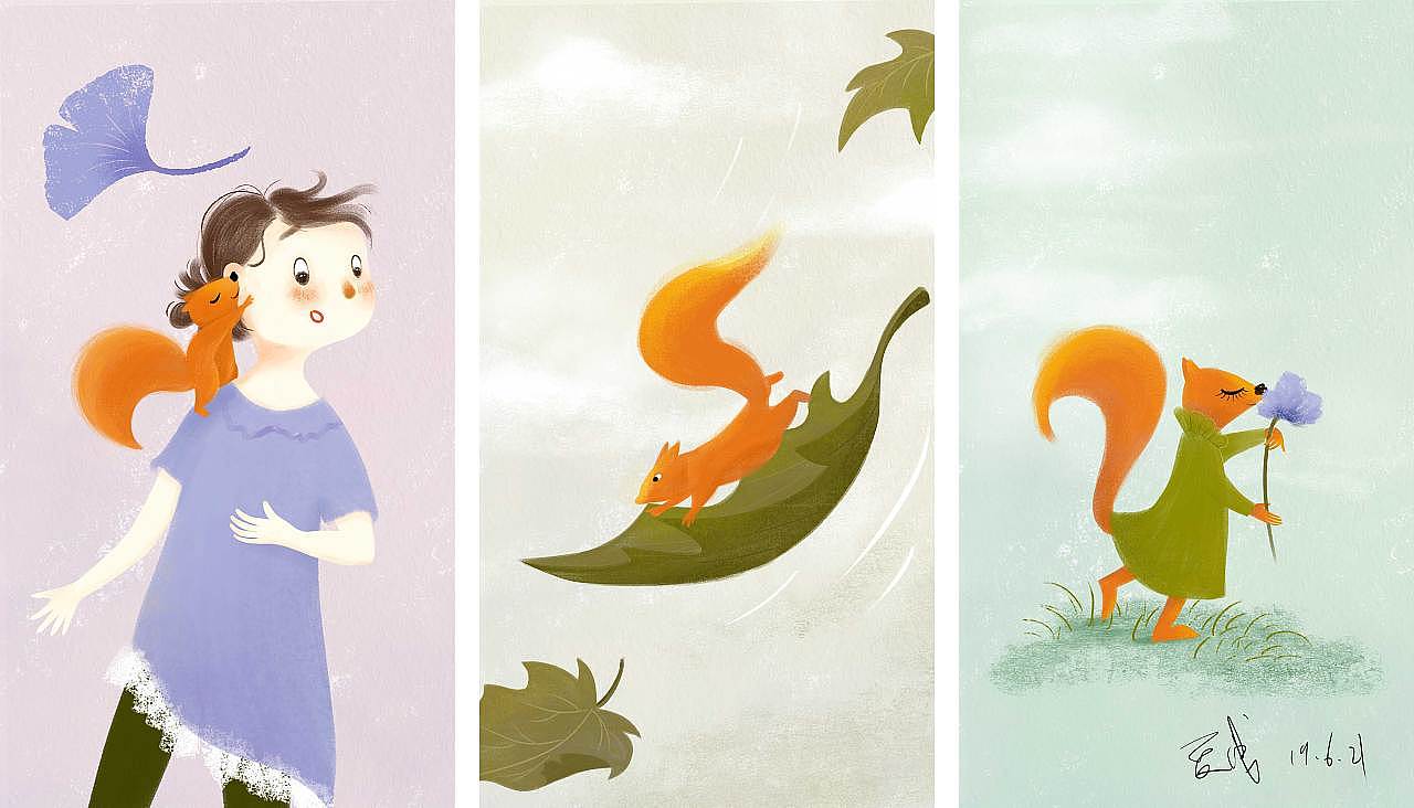 儿童绘本插画绘制（图ZMTY2MzAwNTgw） - 儿童插画 - 站酷设计师简爱绘馆原创素材 - 站酷ZCOOL