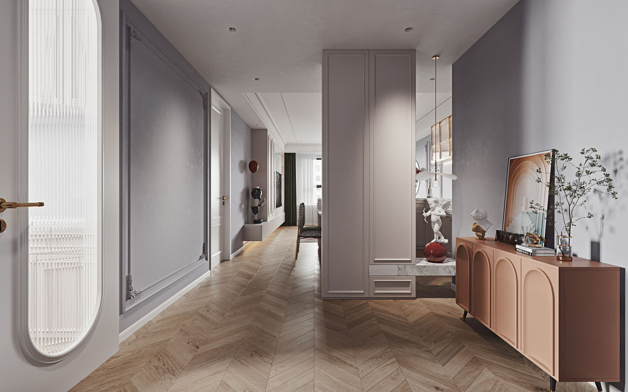 法式风格客餐厅