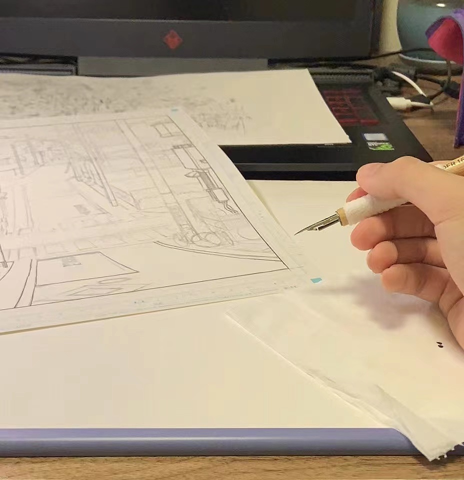 黑白插画创作练习（图ZMjgxNDYzNDY0） - 创作习作 - 站酷设计师李安朔原创素材 - 站酷ZCOOL