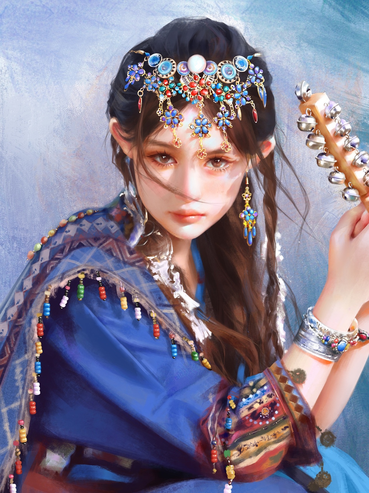 民族风（图ZMzEzODc0NzI4） - 商业插画 - 站酷设计师Beibeii原创素材 - 站酷ZCOOL