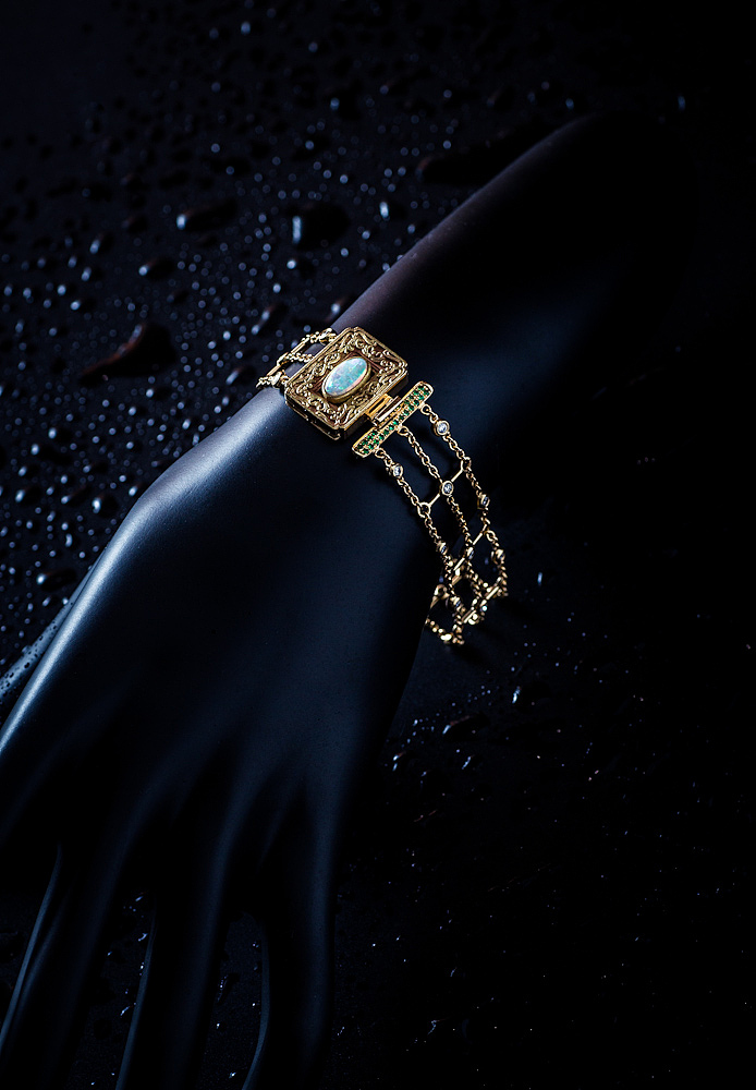 珠宝摄影 遥远的蓝