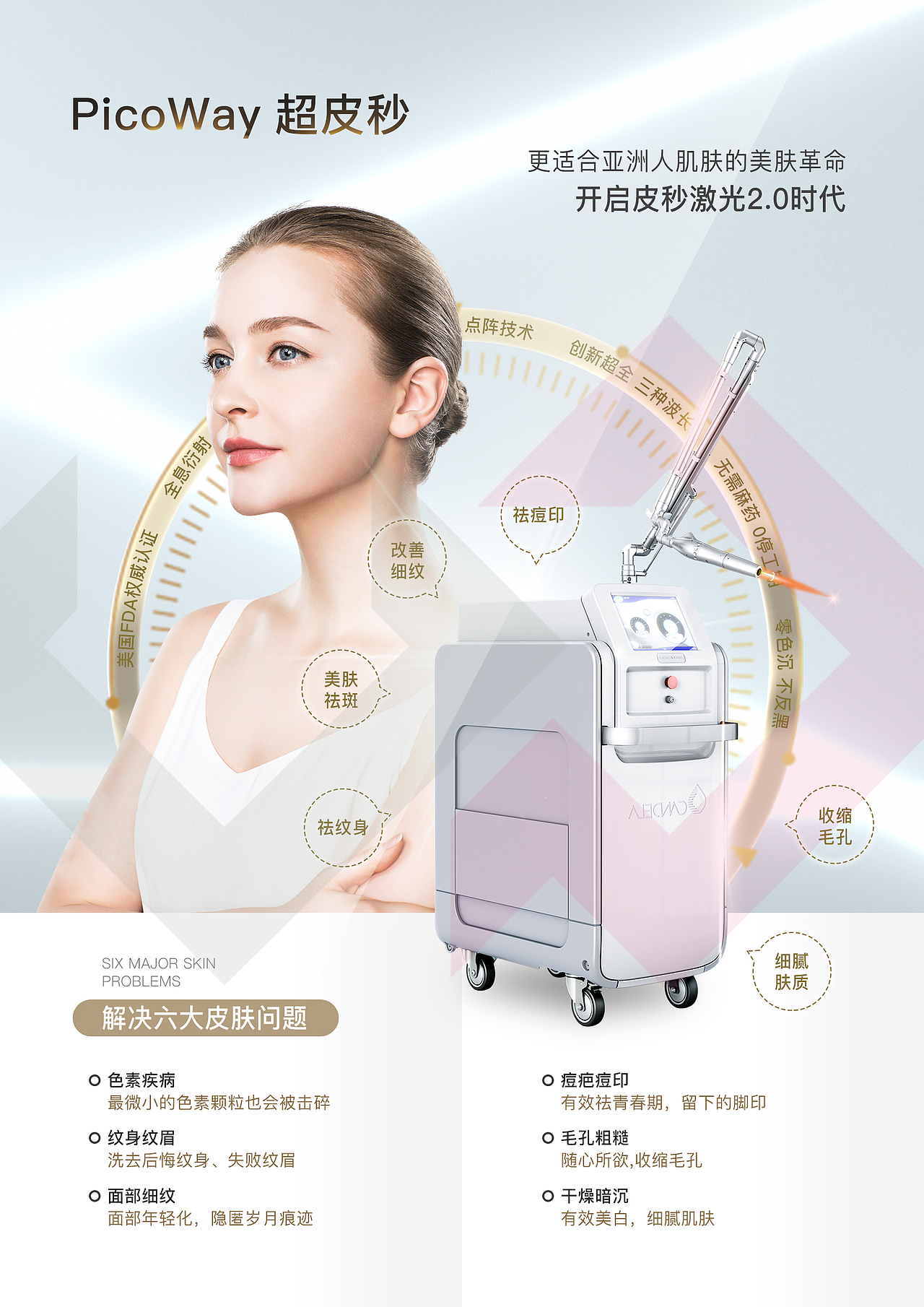 儀器，醫(yī)美作品（圖ZMjA0MTc2MzY4） - 品牌 - 站酷設(shè)計師歐莉醬原創(chuàng)素材 - 站酷ZCOOL