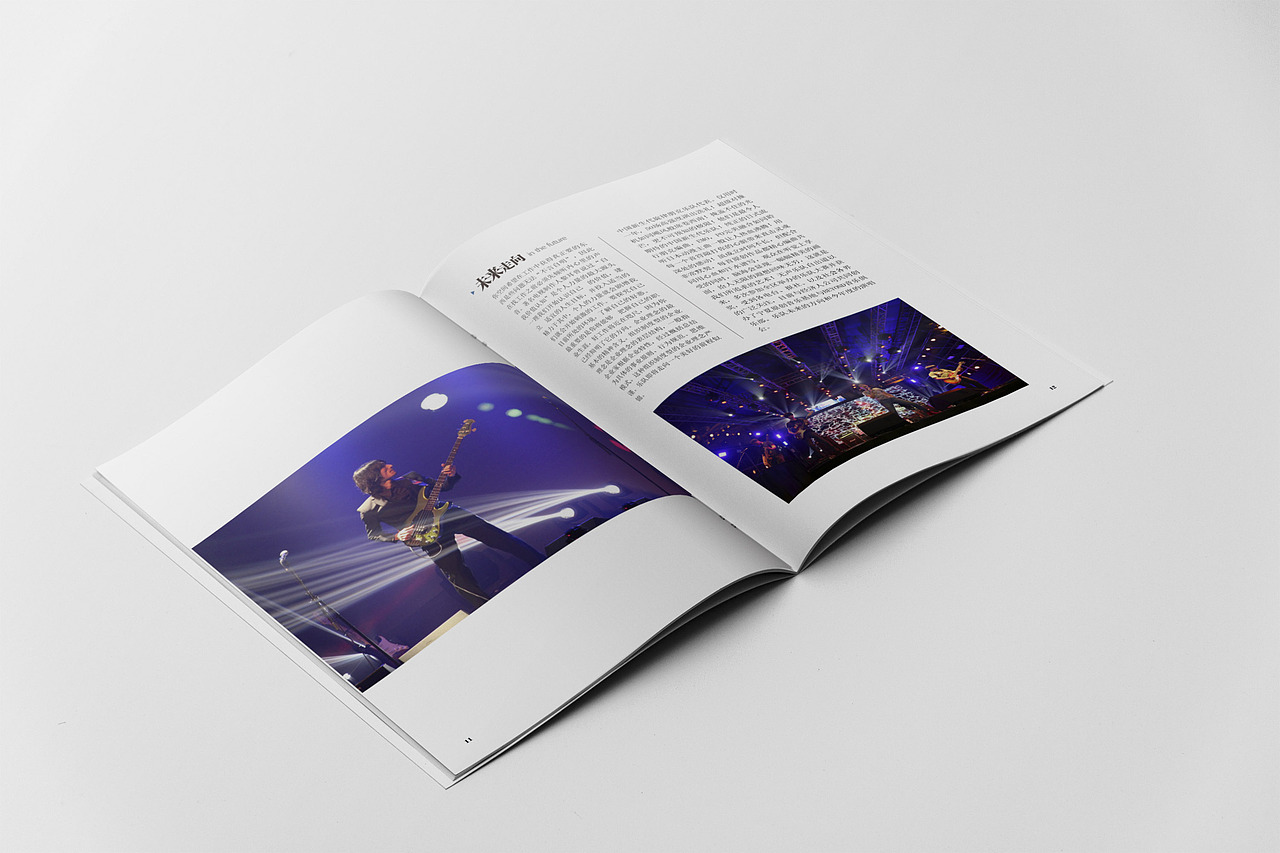 四十加乐队宣传画册（图ZODczNzI5NDA=） - 书籍/画册 - 站酷设计师vivi_lxm原创素材 - 站酷ZCOOL