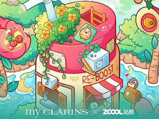 my CLARINS 寻找天然好食肌-自然乐园