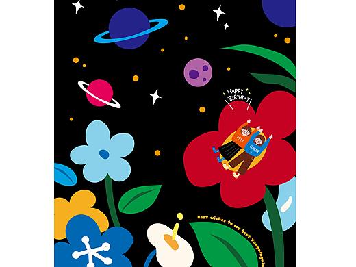 【插画】花想宇宙！