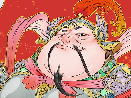 新春愉快~门神到~