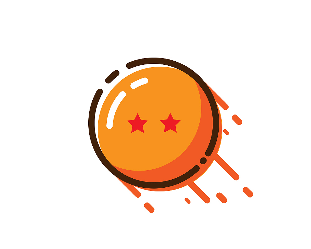 10.08-照猫画老虎16-二星球:
星期天了,这次是二星球,用了mbe的风格,尝试做出动感,所以添加了动作线来表示。