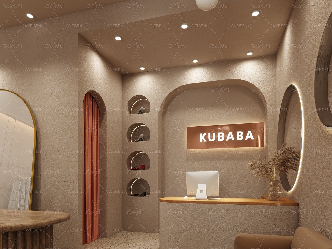 服装店设计（图ZMjY4Nzg0Nzgw） - 其他空间 - 站酷设计师Amy13739280150原创素材 - 站酷ZCOOL