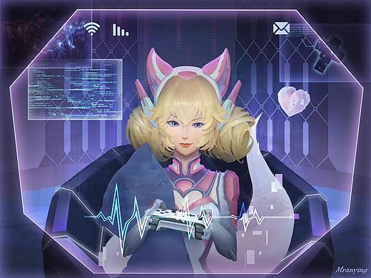 妲己—时之彼端（个人主页-ZNTgwNzY5Njg=） - 游戏原画 - 站酷设计师Mranying原创素材 - 站酷ZCOOL