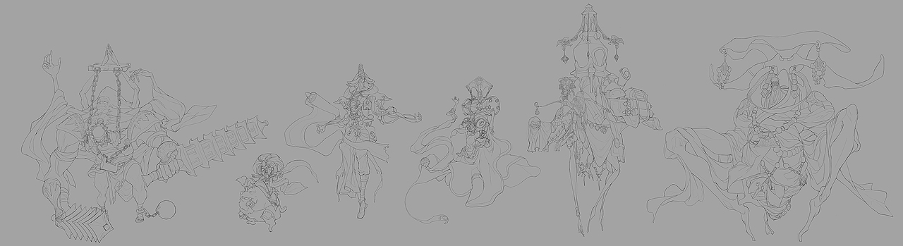 《楼兰》主题系列角色设定 — 2019年作品集（图ZMTkxMjI5Mzgw） - 概念设定 - 站酷设计师XRCG学院原创素材 - 站酷ZCOOL