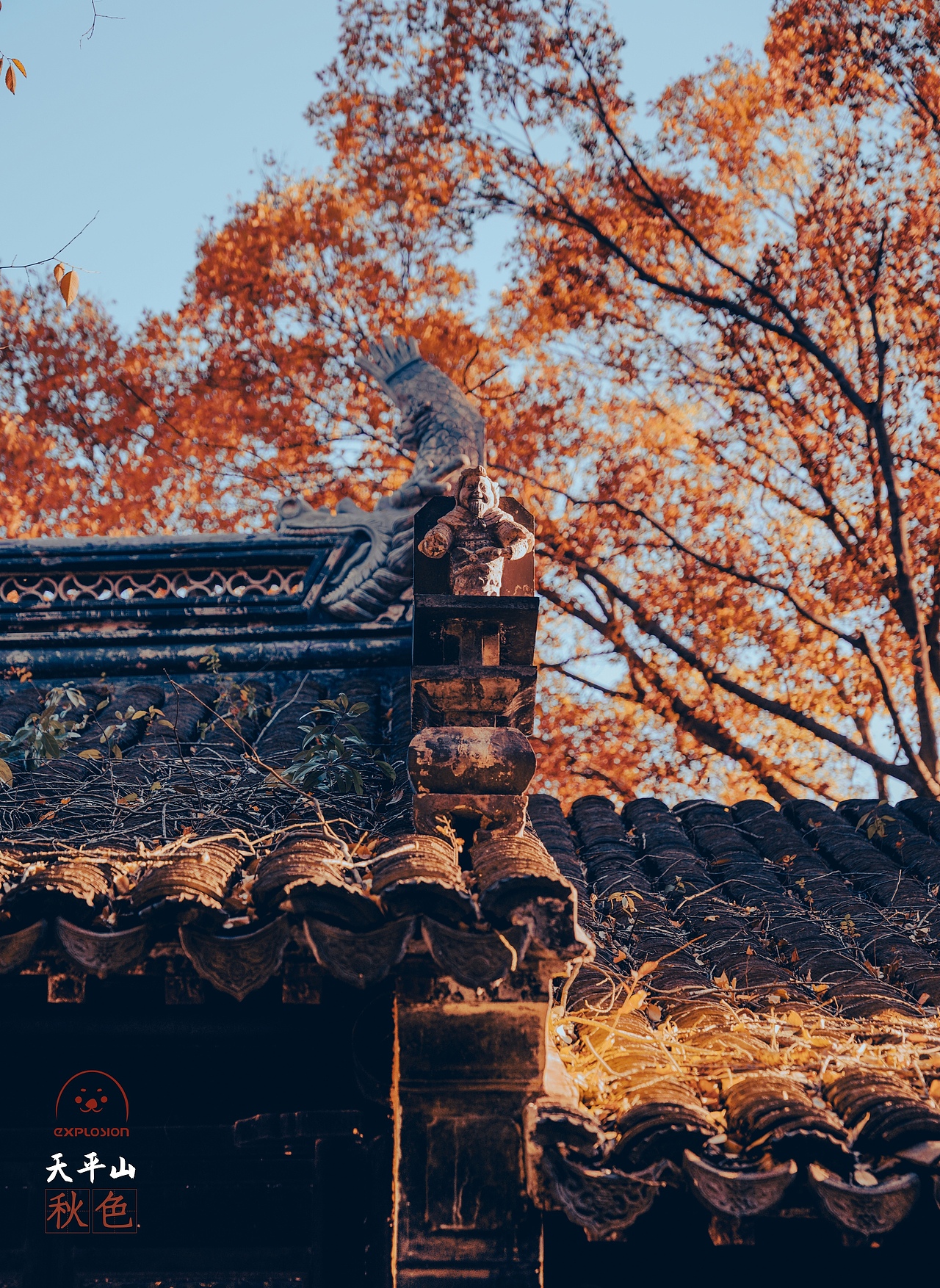 深秋与天平山