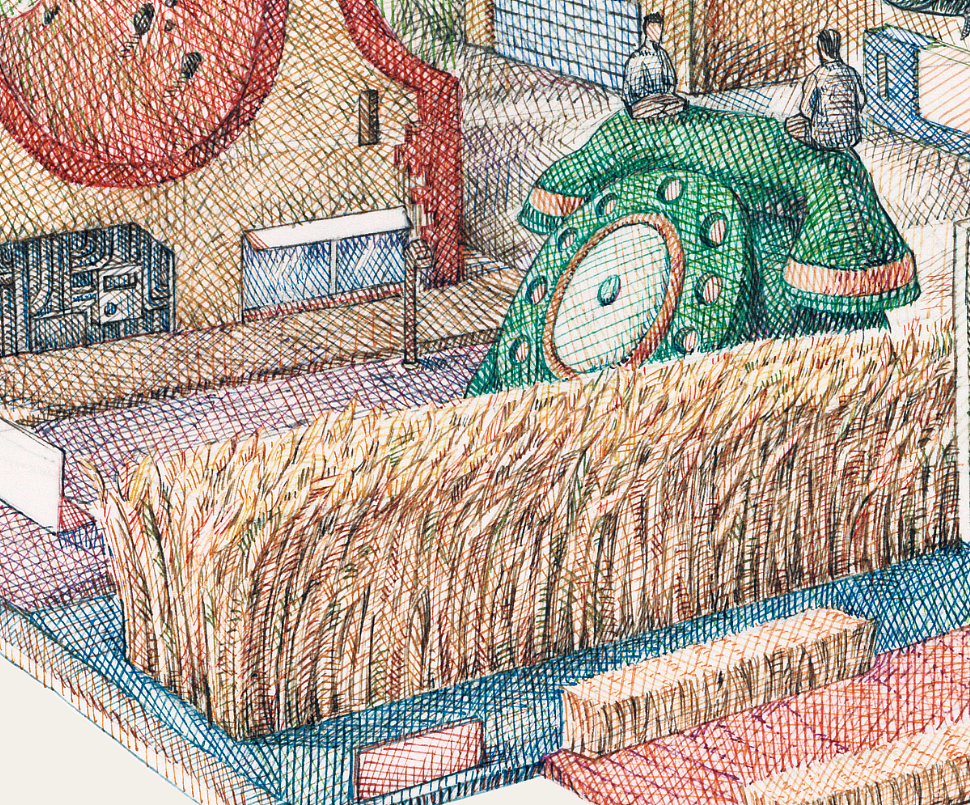 RE:重新装载“海市计划”杨浦滨江复兴插画形象设计