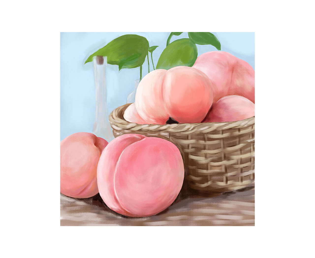 水蜜桃|插画|创作习作|铃儿响叮当ylf - 原创作品 - 站酷 (zcool)