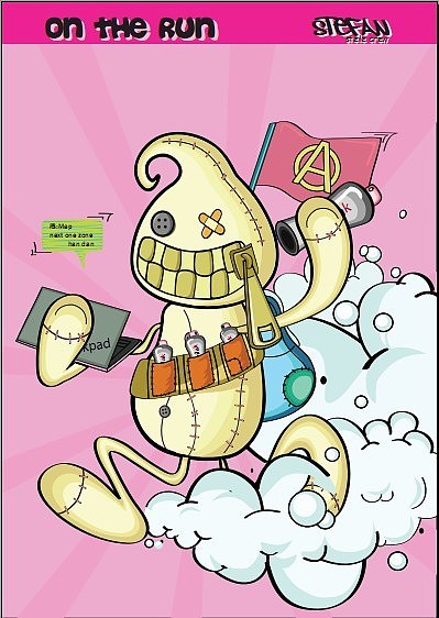 总结Illustrator作业（图ZMTM2MDE0OA==） - 新锐潮流插画 - 站酷设计师stefan原创素材 - 站酷ZCOOL