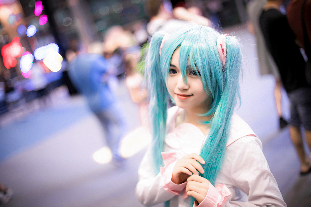 漫展上的小妹妹