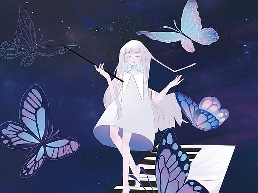 庄生晓梦（个人主页-ZNDgyNTgyNzI=） - 商业插画 - 站酷设计师夏町ting原创素材 - 站酷ZCOOL