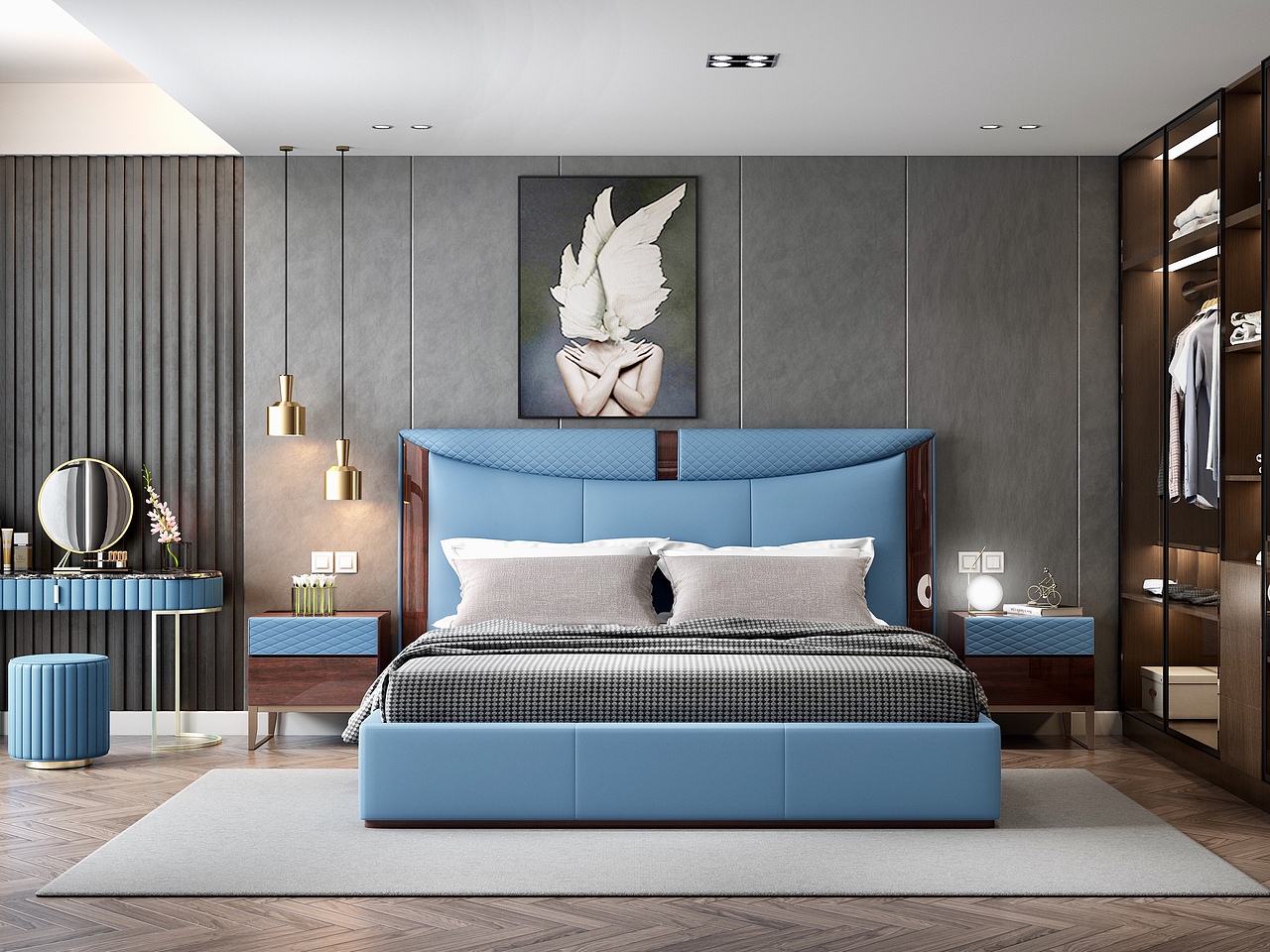 轻奢软体床（图ZMTkyMTczOTA0） - 生活用品 - 站酷设计师小合同志原创素材 - 站酷ZCOOL